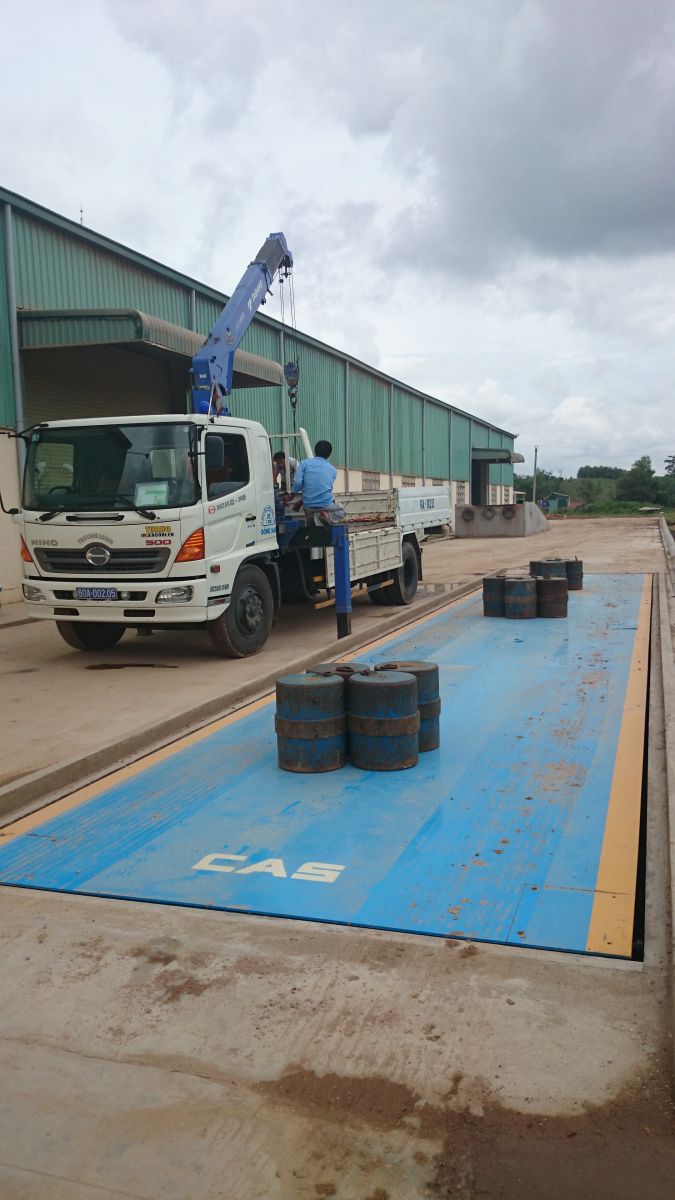 Cân xe tải điện tử 80 tấn